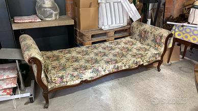 Divano dormeuse chaise longue vintage