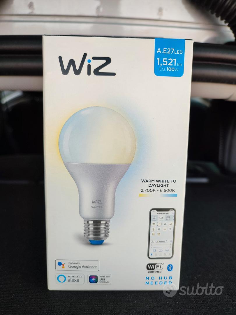 Wiz lampadina led smart wifi 100w e27 - Audio/Video In vendita a Bari