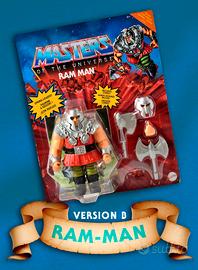 Masters Of The Universe Origins Ram-Man (Version B