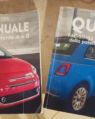 libri patente categoria A e B