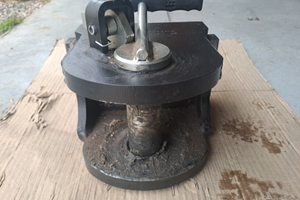 Gancio traino per trattore cat. D2