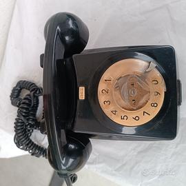 telefono vintage anni 70 a rotella