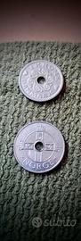 Danimarca, 1 Krone, 1992 e Norvegia, 1 Krone, 2006