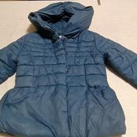 piumino blu  5 6 anni 