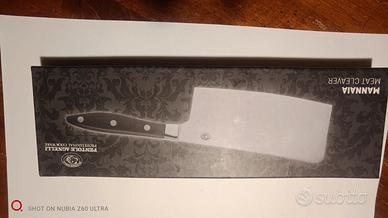 mannaia. coltello agnelli 