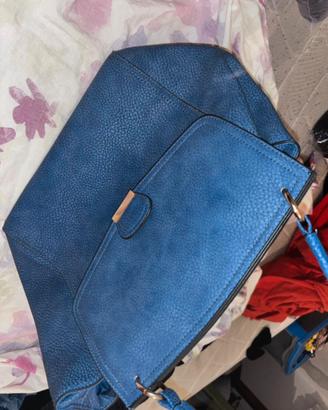 Borsa da donna blu