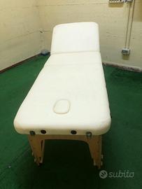 lettino per estetista e massaggi