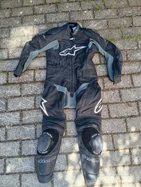 tuta pelle alpinestar 