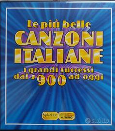 Box 9 musicassette Le più belle canzoni italiane