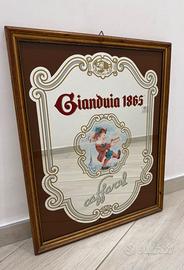 VINTAGE anni 80 - Specchio pubblicitario Caffarel