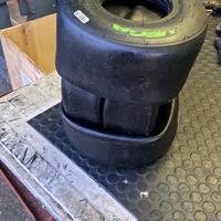 Go-kart gomme vega verdi xh4 pochi giri