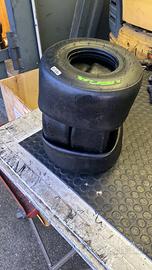 Go-kart gomme vega verdi xh4 pochi giri