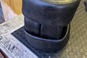 Go-kart gomme vega verdi xh4 pochi giri