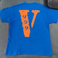 Maglietta Vlone x JuiceWRLD "Legends never die"blu