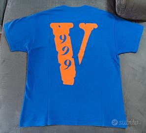 Maglietta Vlone x JuiceWRLD "Legends never die"blu