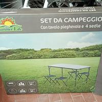 tavolino da campeggio 