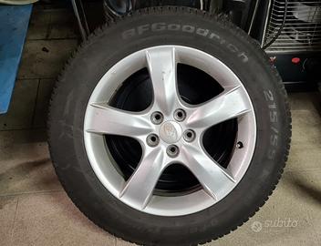 4 cerchi Subaru 16" con lamellari  215/55R16