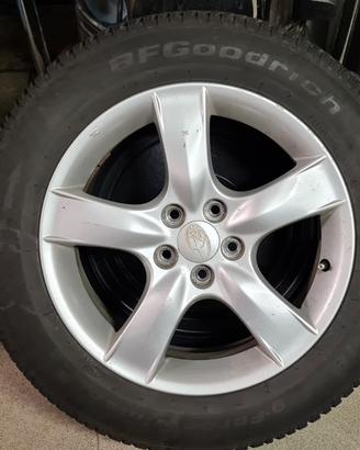 4 cerchi Subaru 16" con lamellari  215/55R16