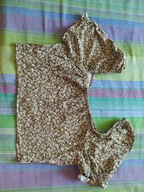 camicetta maglia a fiori