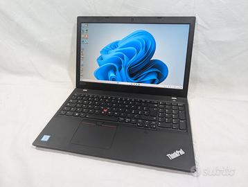 ULTRABOOK LENEVO THINKPAD FULLHD 15.6 SSD NVME w11