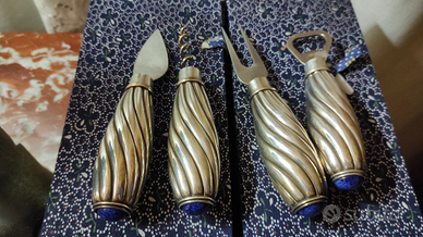 Set corredo cucina in argento