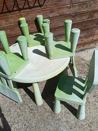 tavolo bimbi giardino