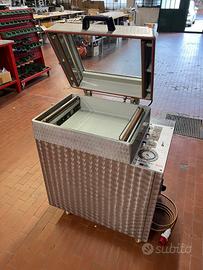 Macchina sottovuoto campana 2 barre carrellata 380