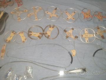 ricambi x sci d'epoca e vintage ,racchette da neve