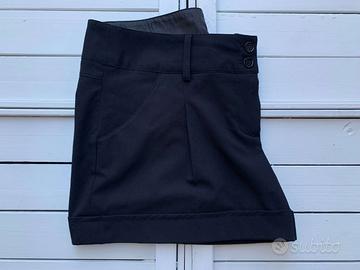 Shorts Pantaloncini Donna Camaieu TG. 44 Nero