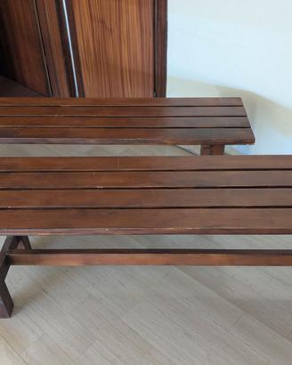 panchine in legno