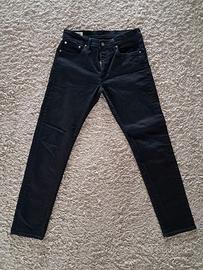 JEANS LEVI'S 512 NERI W32 L32