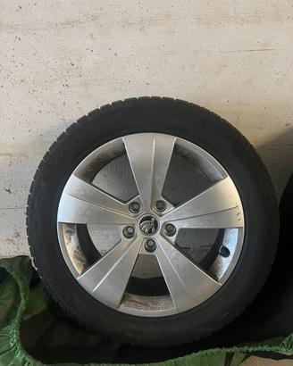 Skoda cerchi e gomme invernali 17
