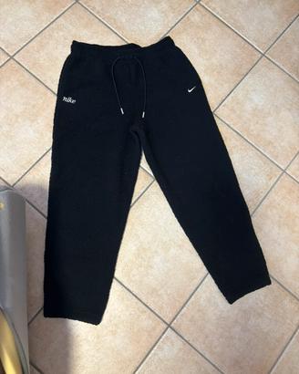 Pantaloni Tuta Nike in Sherpa/ Fleece Neri