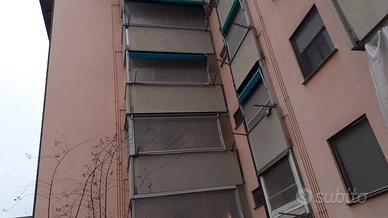 veranda balcone estate e inverno