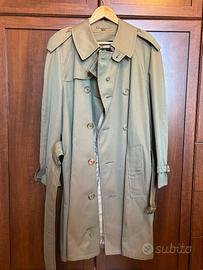 Trench Classico Grigio Verde