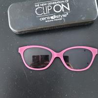 clip on magnetici da sole per occhiali bambina