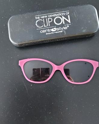 clip on magnetici da sole per occhiali bambina