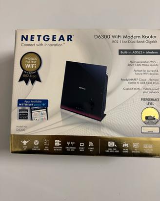 Netgear Wifi Modem Router D6300