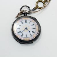 Antico orologio  in argento