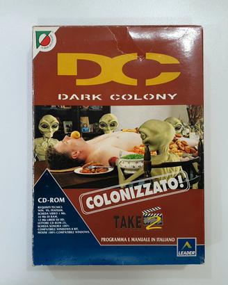 Dark Colony PC ITA Big Box Leader Windows 95 / 98
