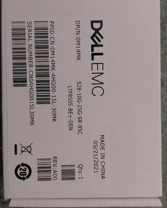 30 DELL TRANSCEIVER NUOVI  10/25GB SR Quantità  30