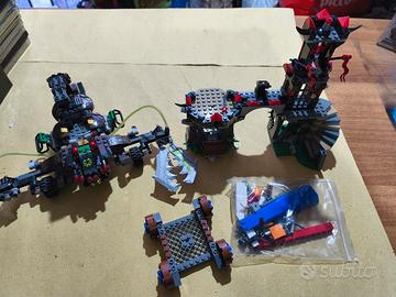 Set Lego Ninjago Castello dragon e Scorpione leggi