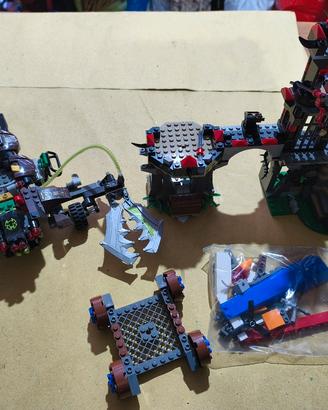 Set Lego Ninjago Castello dragon e Scorpione leggi