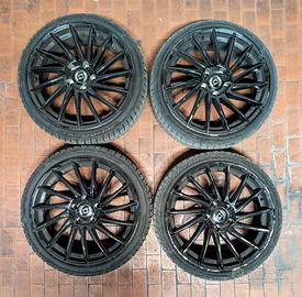 cerchi 18" 8" con gomme e sensori Mini F55 F56 F57