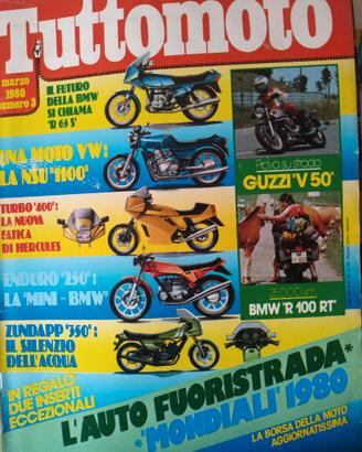 Rivista TUTTOMOTO numero 3 anno 1980