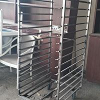 carrello inox portateglie 60x80 usato