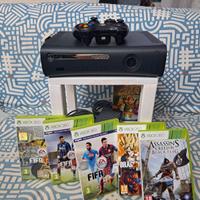 XBOX 360 con giochi e joipad