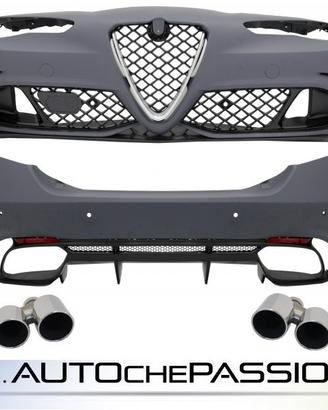 Kit paraurti Alfa Romeo Giulia Q4 Quadrifoglio 16>
