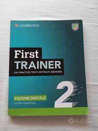 libro first trainer B2 Cambridge 