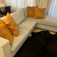 Divano letto colore grigio ghiaccio